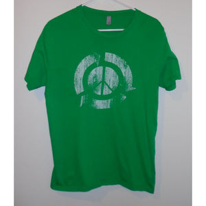 Next Level Apparel Medium Green Recycle Tee Shirt